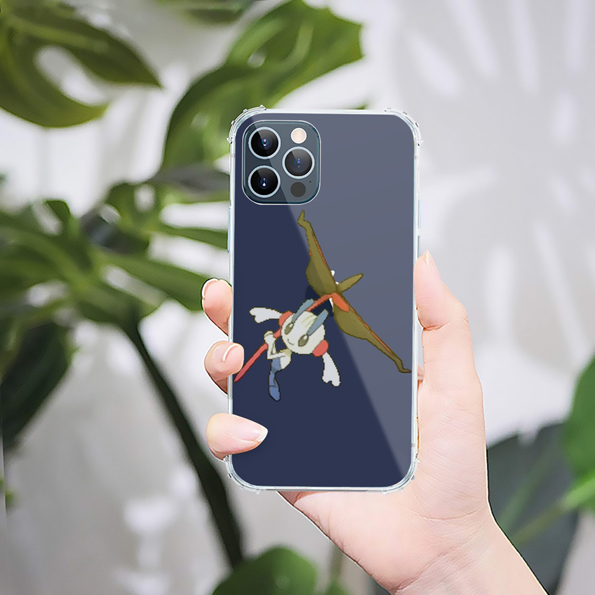 （画像用） ポケットモンスター Pokémon 【iPhone 12シリーズ対応】透明スマホケース（クリアソフトケース）